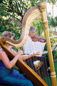 Harp & Violin Music for Maui Wedding